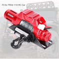 thumbnail image 3 of Winches,Remote Control Car Winch,Aluminum Alloy Remote Control Winch Analog Electric Winch, 3 of 4