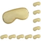 thumbnail image 1 of Seitruly Correa para cubrir los ojos, accesorio creativo para ropa de cama, venda para los ojos, resiliencia, bloqueo de luces, cómodo paquete ciego, Oro 10piezas, 1 of 6