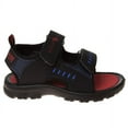 thumbnail image 3 of Beverly Hills Polo Club Boys Sport Sandals (Toddler Sizes) - Black/Red, 8, 3 of 6