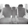 thumbnail image 2 of CalTrend Front 40/20/40 Split Bench O.E. Velour Seat Covers for 2007-2011 Toyota Tundra - TY244-08RA Light Grey Classic Insert and Trim, 2 of 3