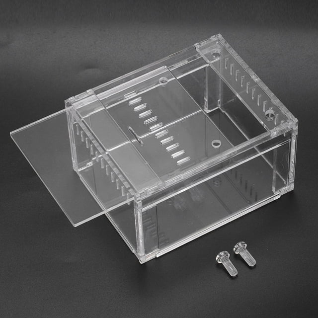 Hilitand Insect Tank, Acrylic Reptiles Terrarium, For Turtles Snakes
