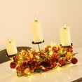 thumbnail image 4 of Fall Decorations for Home Fall Artificial Hydrangea Candle Holders Arrangement Party Centerpiece Candle Centerpiece Decorations, 4 of 8