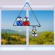 thumbnail image 5 of Ventana colgantes búhos atrapadores pájaros Oficina pared Gloria Búho pandent, 5 of 7
