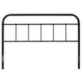 thumbnail image 3 of Allora Powder-Coated Steel Brown Headboard Spindle Cottage Style 60", 3 of 4