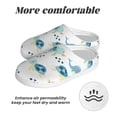 thumbnail image 6 of Picia Sea Turtle for Women's Lamb-hug Comfy Fleece House Slippers Memory Foam, Slip-on House Shoes Indoor Outdoor-44/45, 6 of 7
