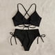 thumbnail image 5 of Traje de baño de 2 piezas para mujer, trajes de baño para mujer, traje de baño de una pieza con estampado de rayas para mujer, bikini, ropa de playa para nadar, traje de baño para mujer, 5 of 5