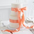 thumbnail image 6 of Peach Satin Ribbon 1-1/2 inch x 50 Yards Peach Color Double-Faced Satin Ribbon for Gift Wrapping, Bows, Flower Bouquet, Eternal Roses, Crafts, Bridal Shower Wedding Decor, 6 of 16