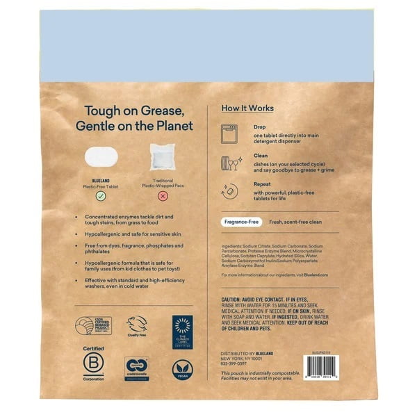 Blueland Dishwasher Detergent Tablets, 110 Count