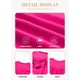 thumbnail image 5 of Blusa Eytino para mujer, talla grande, cuello en V, manga larga fruncida, 5 of 6