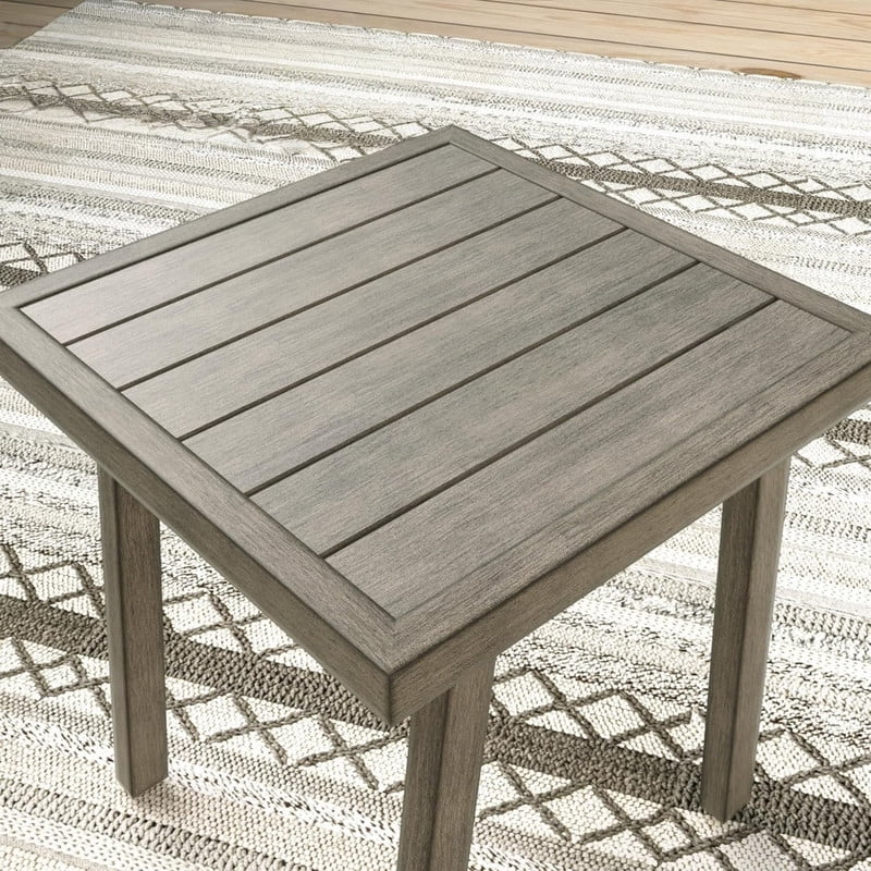 3-Piece Patio Bistro Set, All-Weather Aluminum Outdoor Conversation Set Includes 1 Side Table and 2 Cushioned Armchairs