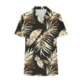 thumbnail image 6 of TMOYZQ Women's Hawaiian Button Down Shirts Casual Short Sleeve Floral Tropical Print Summer Blouse Tunic Top, 6 of 6