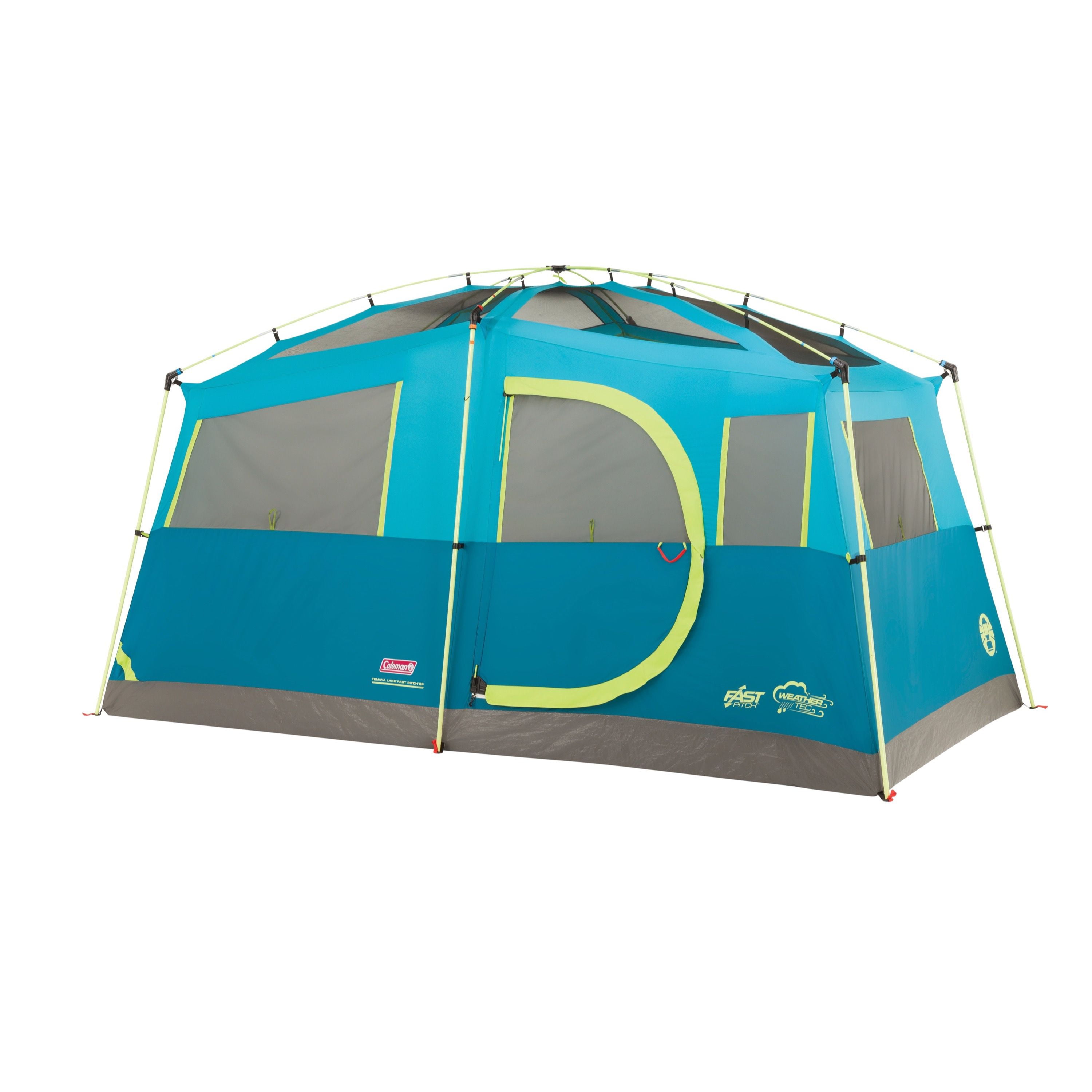Coleman 6-Person Tenaya Lake Fast Pitch Cabin Camping Tent with