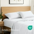 thumbnail image 3 of Ivy Union Microfiber Pillowcases, Set of 2, Standard Size, Gray, 3 of 8