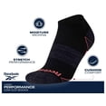 thumbnail image 3 of Calcetines Reebok para mujer, corte bajo, 12 unidades, color blanco, tallas 4-10, 3 of 7