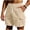 Z76 Khaki, variant on Mens Corduroy Cargo Shorts with Multi Pockets Ribbed Textured Elastic Drawstring Waist Beach Shorts Relaxed Fit Casual Summer Vacation Bottoms Blue,S