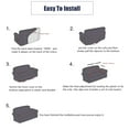 thumbnail image 5 of 1-Piece Universal Chair Sofa Cover 2/3 Seater Cover Full Cover Slipcover Washable, 5 of 8
