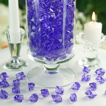 - Efavormart 300 pcs Large Acrylic Ice Crystals Wedding Party Table Scatters Decorations For Banquet Events Party Decorations