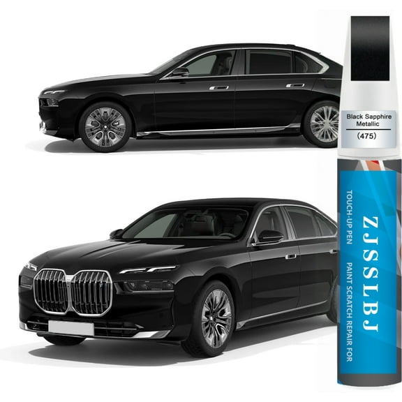 Black Sapphire Metallic(475) Touch Up Paint for BMW, Car Paint Pen Scratch Repair Two-In-One Touch Up Paint, Premium Car Scratch Remover for Deep Scratches