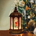 thumbnail image 6 of LEFTHIGH Home Christmas Lantern Decor Night Light Christmas Lanterns Desk Lamp Lighted Water Lantern Home Decor Lantern Christmas Party Supplies 110ml Home Decor, 6 of 6