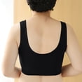 thumbnail image 3 of WCJM Up To 50% Off Bra Comfort Fit Brief Bikini Cotton Bra Black,L, 3 of 5