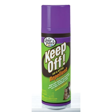 Four Paws Keep Off Cat and Kitten Repellent: 24-Hour Protection for Indoors and Outdoors