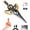 Black, variant on Remote Flying Sword - 3-Speed Control, 2025 New Stunt Flying Sword, 360 Stunt Rollingt Easy to Flying RC Glider, Airplane Toy Gifts for Teens & Adults