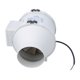 thumbnail image 3 of Ventilador de conducto de 4 pulgadas, soplador de aire de flujo oblicuo de escape 156Pa 2200RPM 198 m³/h(117CFM) 26/35W 220V, 3 of 8