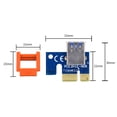 thumbnail image 3 of 10 Uds PCIE Cable Mount Locker Vertical Mount Locker PCI-E Riser Card Retainer Tmvgtek Para estrenar, 3 of 8