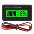 thumbnail image 1 of GY-6H Universal Battery Capacity Indicator, Green Backlit, 12-48V, Voltmeter, 1 of 4