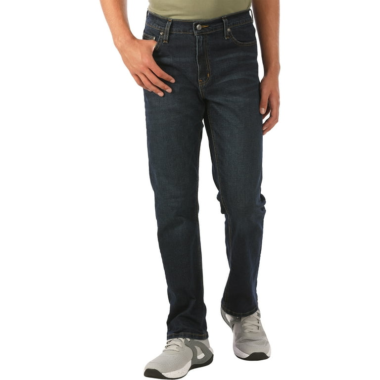 supermarket relaxfit 　Benjamin 　navy George Men's and Big Men's Relaxed Fit Jeans - Walmart.com