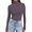 Dark Purple, variant on Women'S Long Sleeve Shirts Fall Fashion Basic Thermal Underwear Tops Winter Clothes Dark Purple XXL