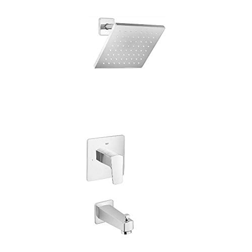 GROHE 35097000 Tallinn Single Handle 1 Spray Bathtub Shower Faucet in Starlight Chrome