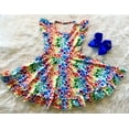 thumbnail image 2 of Rainbow Heart Twirly Dress, 2 of 7