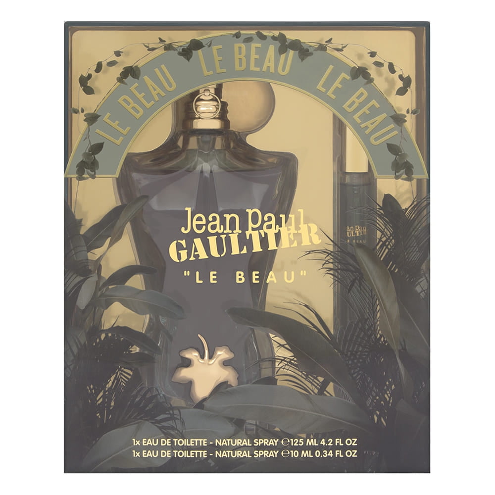 Le Beau by Jean Paul Gaultier for Men 2 Piece Set Includes: 4.2 oz ...