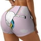 thumbnail image 1 of Balery Aerial Yoga for Unicorn Pantalones cortos de entrenamiento estampados para mujer, sin costuras, ajustados, para gimnasio, yoga, correr, deportes, ejercicio activo, fitness.-X-Large, 1 of 8