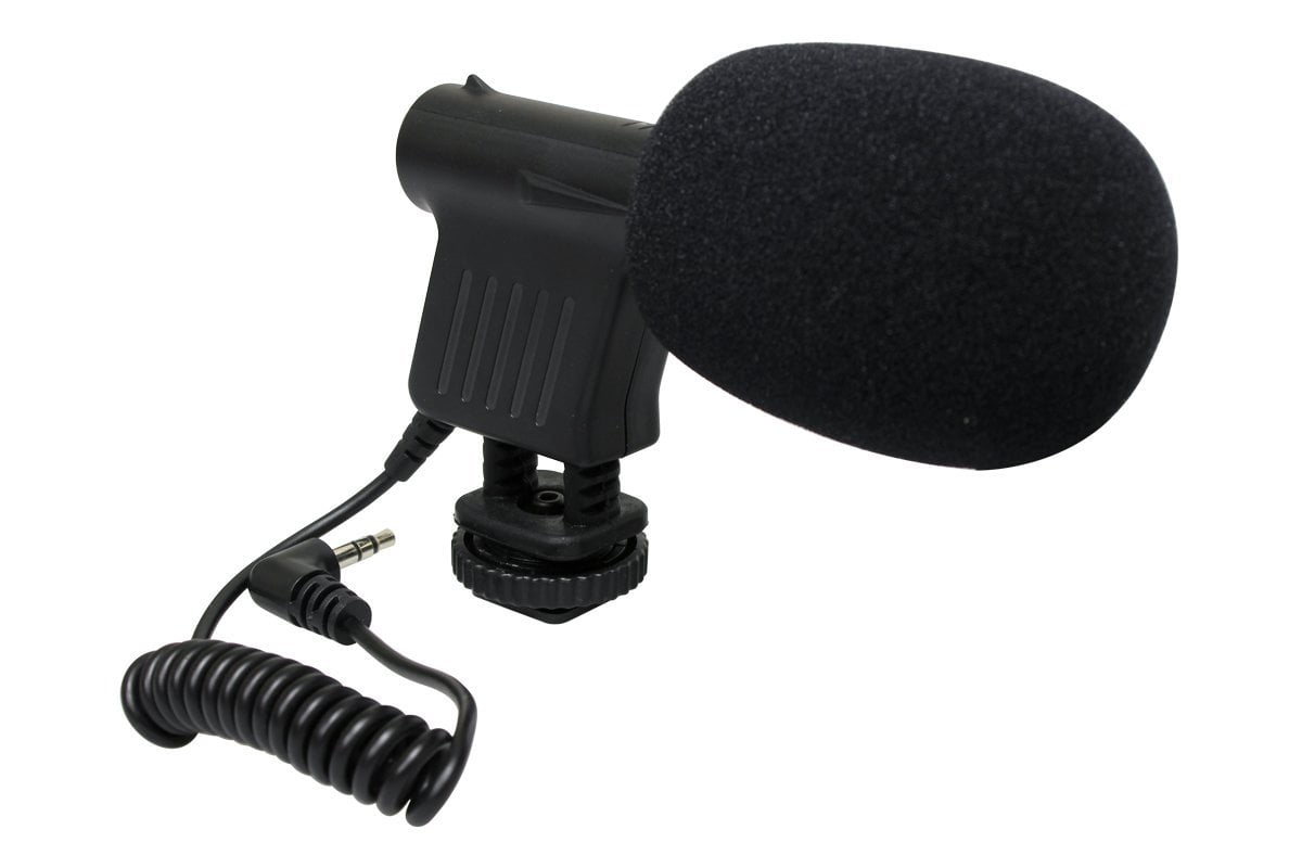 Opteka VM8 Unidirectional MiniShotgun Microphone for any Digital SLR