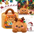 thumbnail image 7 of Christmas Big Mystery Dumpling Plush Toys, Cute Plush Stuffed Steamed Bun Squishies, Festive Gift, 7 of 7
