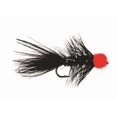 thumbnail image 1 of Superfly FLY1448-06P Streamer Sucer les œufs Sangsue Noir/Rouge #6, 1 of 1