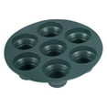 thumbnail image 3 of 2 Pcs Silicone Muffin Pan, Silicone Cupcake Molds for Baking Egg Bites Mold Nonstick 7 Cups Air Fryer Muffin Pan for Baking Egg Bite, Mini Cupcake Easter Dessert Baking Accessory, 3 of 8