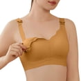 thumbnail image 2 of Bixock Nursing Bras for Breastfeeding Seamless Ultra Comfort Maternity Bra Jelly Bra Breathable Lingerie Wear for Daily Postpartum Pregnant Wear, 2 of 7
