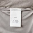 thumbnail image 4 of Tribeca Living VENICEDUVET Venice Velvet Oversized Solid Duvet Set, Queen, Smoke Grey Smoke Grey Queen, 4 of 5