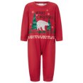 thumbnail image 2 of Hirigin Store Family Matching Christmas Sleepwear Set Tree Print Long Sleeve Round Neck Tops/Romper Trousers Pajama Set, 2 of 10