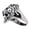 Silver, variant on Men's Stainless Steel Silver Tone 3D Lion Head Statement Ring Size 9 Hip Hop Biker SSR12S9