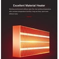 thumbnail image 4 of XUANYI-Heater Multifunctional Heater Home Office Small Table Heater Defrost Heater 19*11.5*8Cm Black And White 1 Piece, 4 of 5
