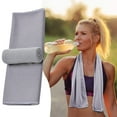 thumbnail image 2 of Microfiber Cooling Towels for Sports - 35.43"x11.81" Soft Chilly Neck Towels, Reusable Ice Towels for Gym, Running, Yoga, Travel, Hiking - Cooling Gift for Athletes, 2 of 4