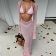 thumbnail image 2 of DGMIOCS Pièces Maillot de Bain Deux pour Femmes Ensemble Tankini Rose G, 2 of 4