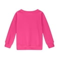 thumbnail image 5 of Boys Sweatshirt Long Sleeve Pink Sweatshirts Pullover Crewneck Blouse Shirt Tops Winter Clothes Clothes for 9-10 Years Old Girls, 5 of 6