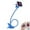 Blue, variant on Gooseneck Cell Phone Holder Flexible For Desk Long Arm Mobile Phone Stand With Clip For Headboard & Bedside | Flexible Phone Stand Lazy Bracket Mount Clamp Home Decor 75Cm