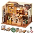 thumbnail image 1 of Kit de casa de muñecas Rolife Becka's Bakery Diorama con LED 1/24, 1 of 6