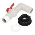 thumbnail image 4 of IBC  Tap Adapter, Coarse Thread Outlet Faucet Butt Water  Hose Connector Fittings  For Oil For Fuel, 4 of 8